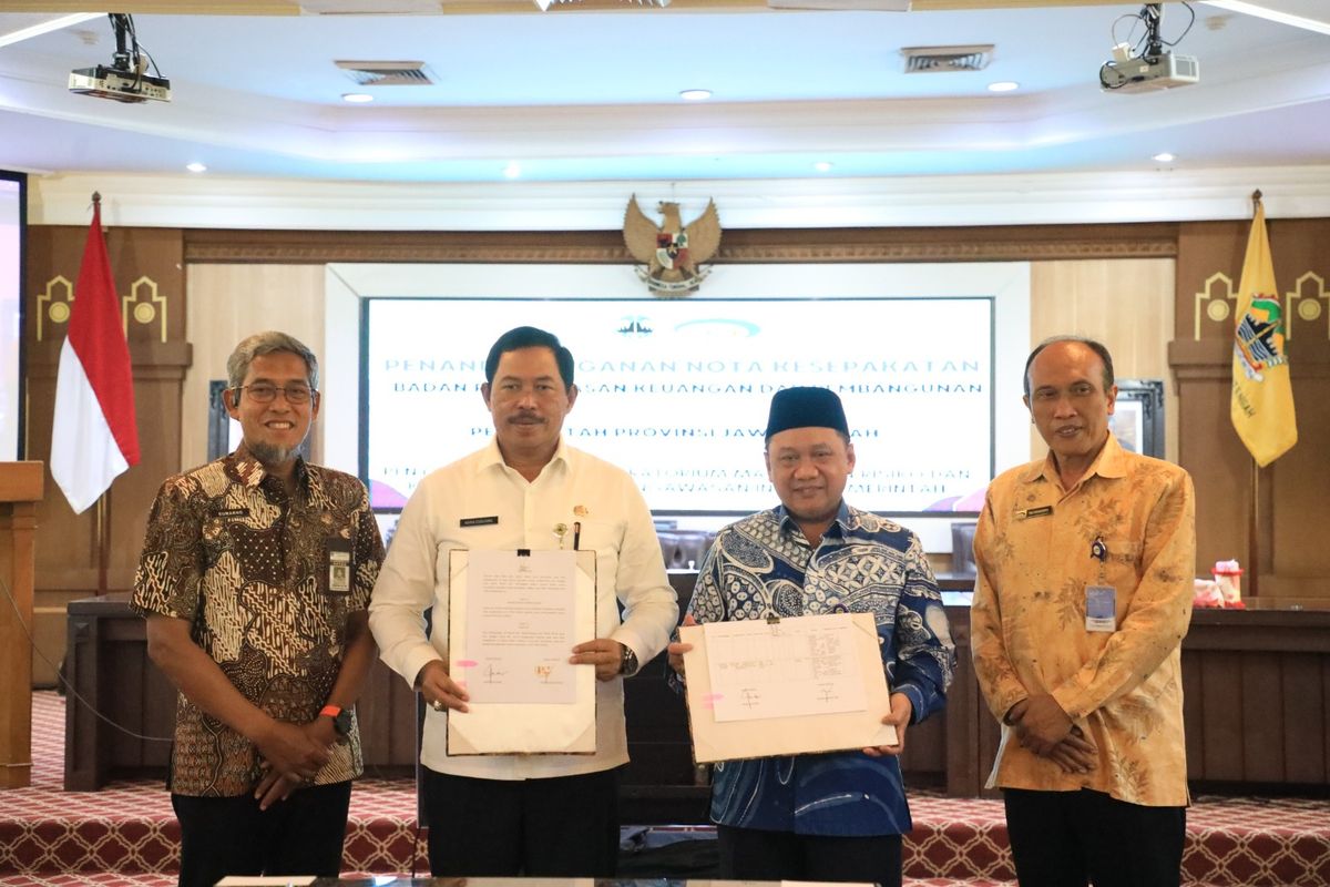 Pemprov Jateng menekan kerja sama dengan BPKP.
