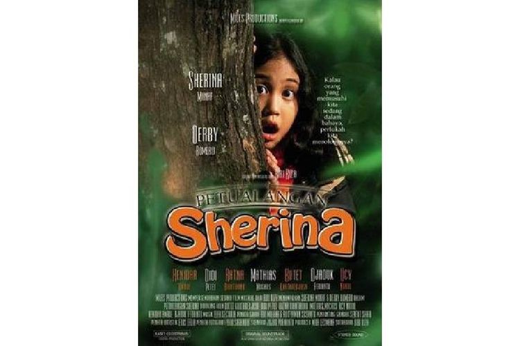 Poster film Petualangan Sherina yang mengambil salah satu latarnya di Observatorium Bosscha