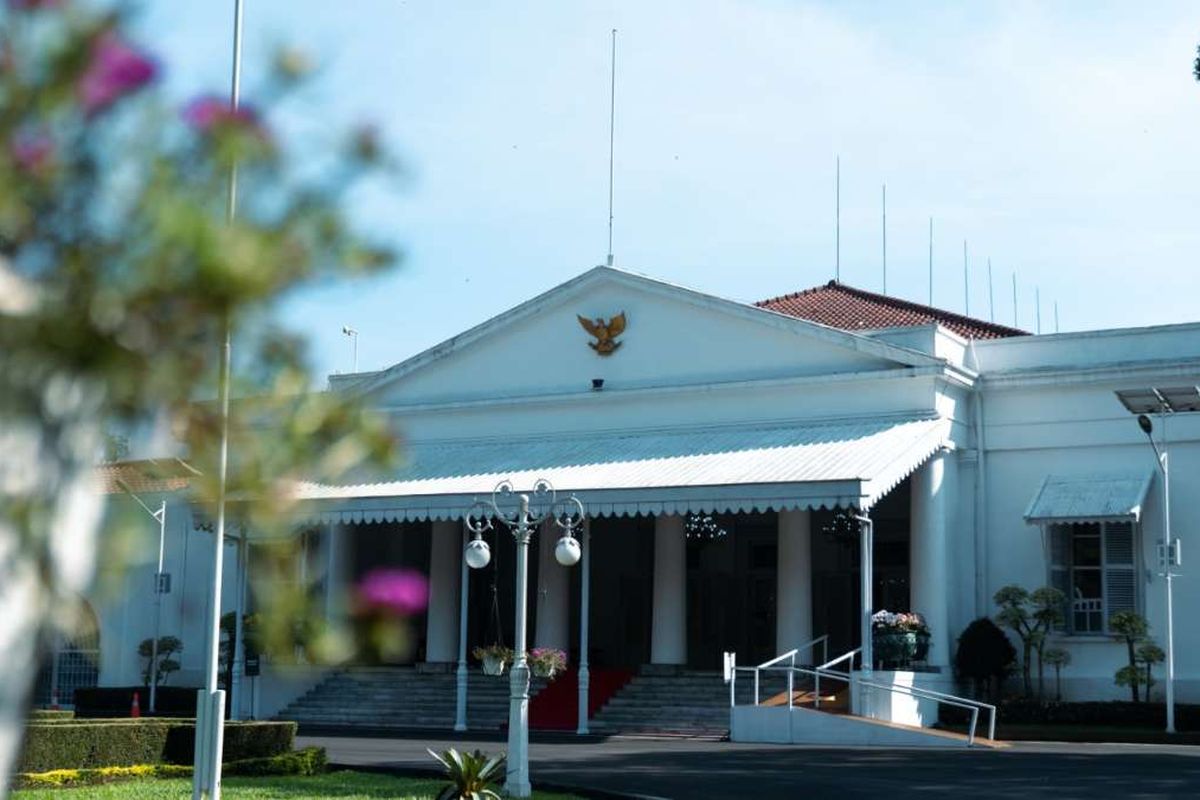 Ilustrasi Gedung Pakuan di Kota Bandung, Jawa Barat.