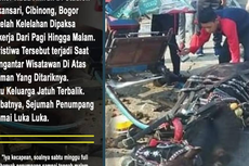 Viral, Kuda Delman Terkapar di Jalan Sekitar Stadion Pakansari