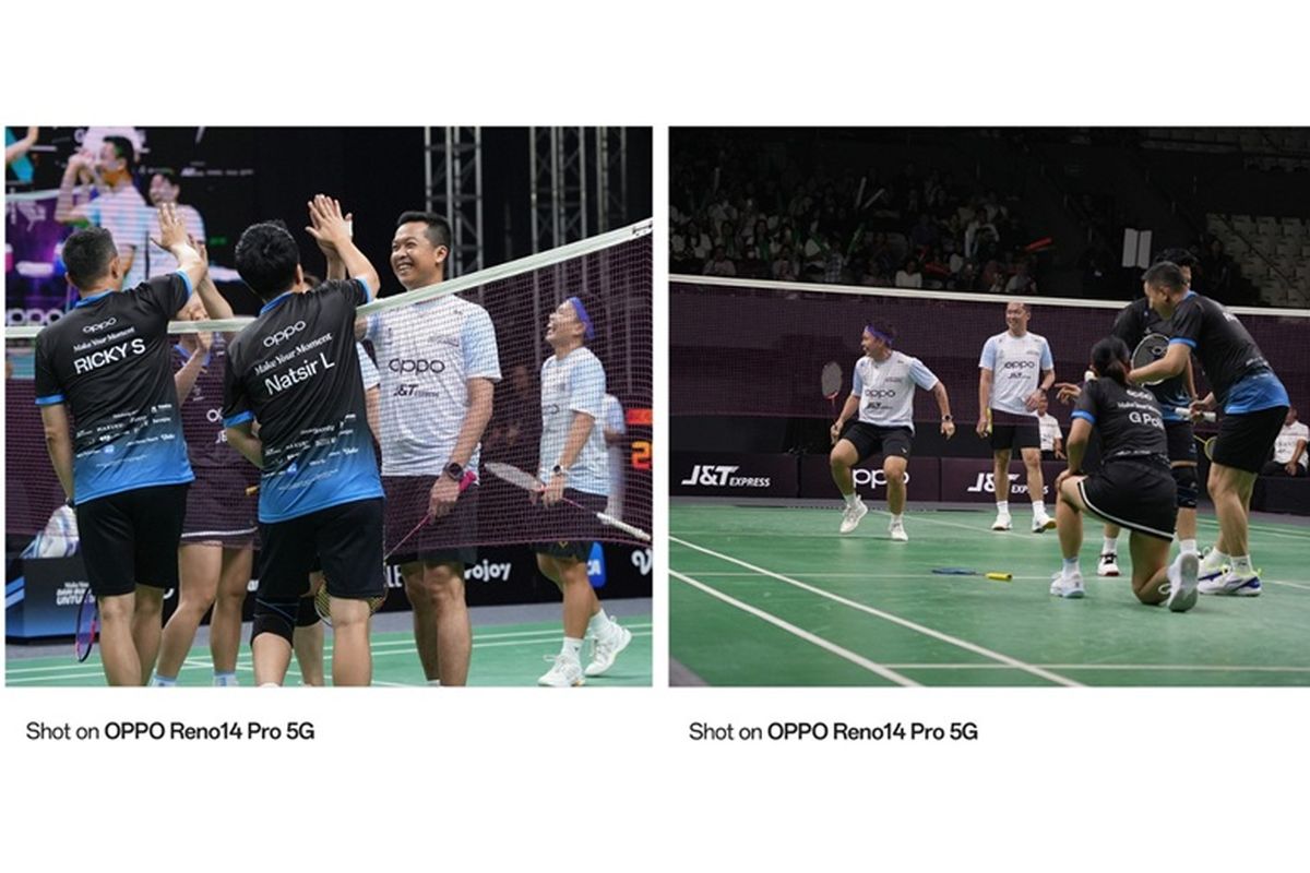 Pertandingan perdana 3-on-3 antarlegenda bulu tangkis Tanah Air.