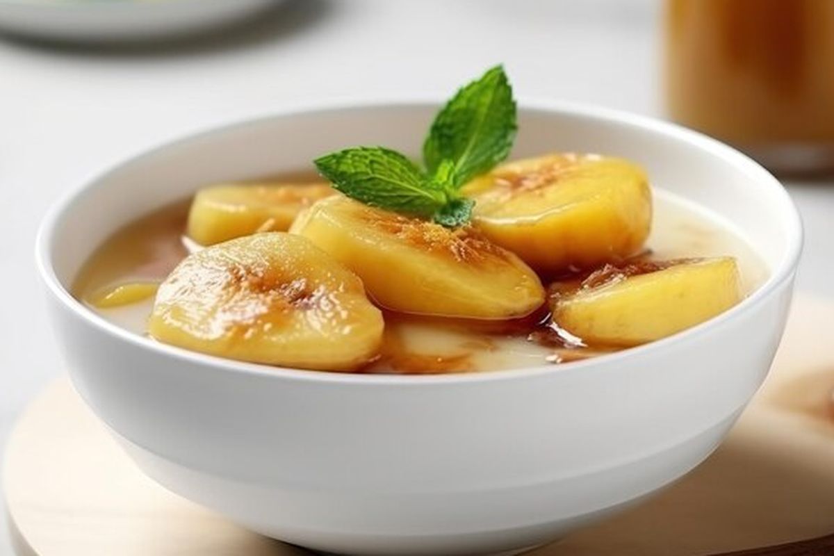 Kolak pisang ubi