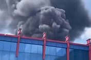Kebakaran Pabrik di Gunung Sindur Bogor, Karyawan Panik Keluar Gedung