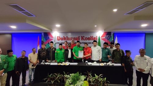 PDI-P Deklarasi Koalisi dengan PKB, PPP, dan Partai Ummat pada Pilkada Padang