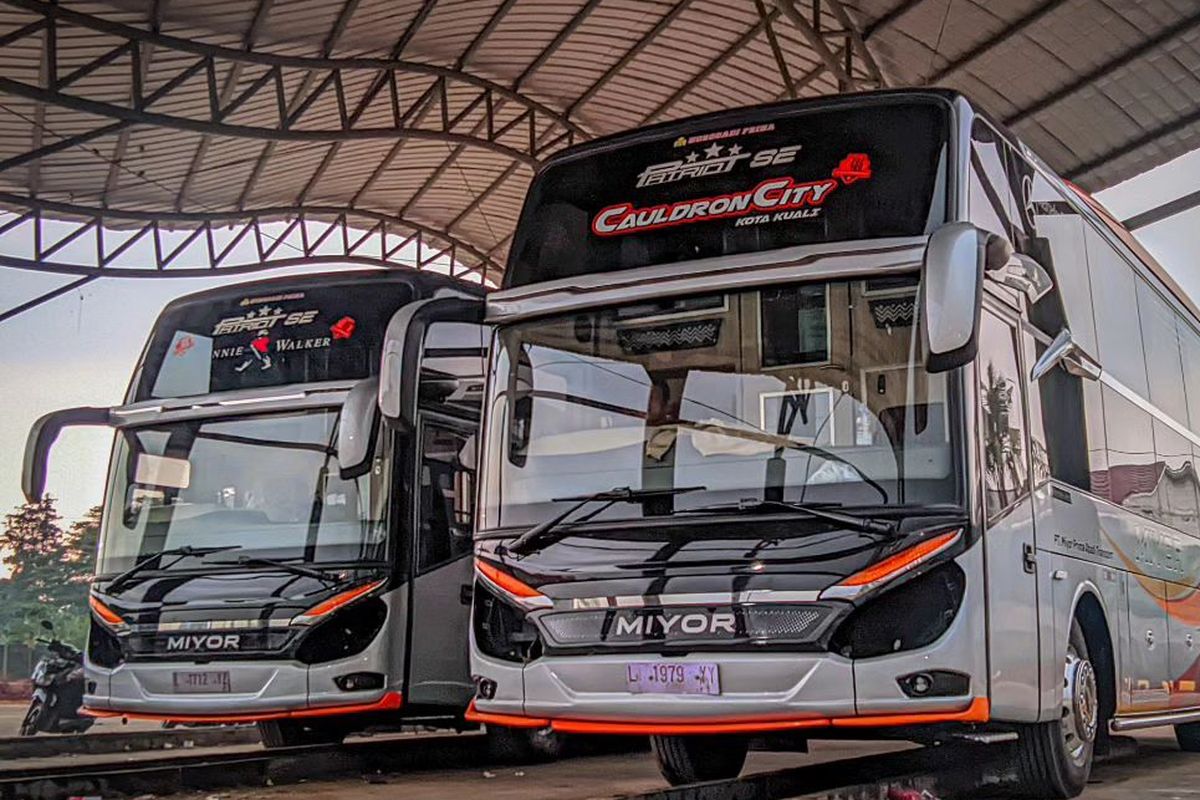 Bus baru PO Miyor