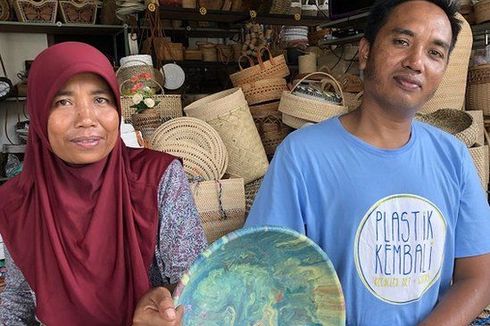 Plastik Kembali di Pulau Lombok, Olah Sampah Jadi Produk Seharga Jutaan Rupiah