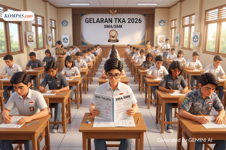 Durasi TKA SMA/SMK 2026 Terbaru: Jadwal, Mata Pelajaran, dan Jumlah Soal