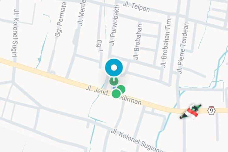 Tangkapan layar HP aplikasi Grab