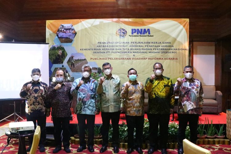 Gandeng PT PNM, Kementerian ATR/BPN Targetkan 9 Juta Objek Reforma Agraria