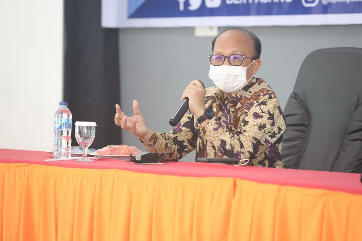 Sekretaris Jenderal (Sekjen) Kementerian Ketenagakerjaan (Kemnaker) Anwar Sanusi.