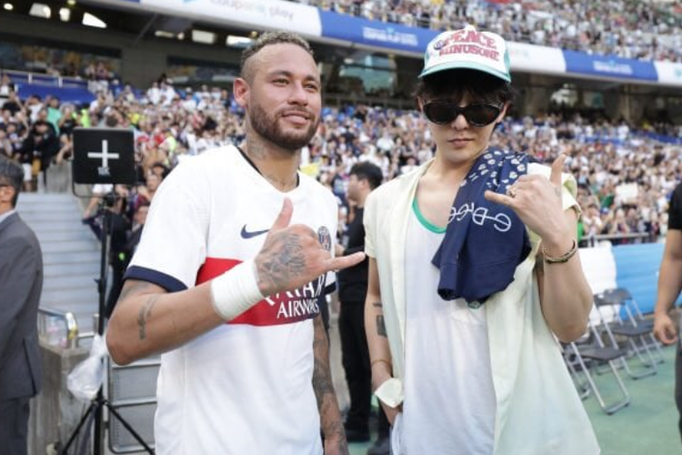 G-Dragon dan Neymar