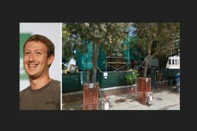 CEO Facebook itu, beserta istrinya, Dr. Priscilla Chan, memulai konstruksi rumah 10 miliar dollar AS milik sejak April 2013. Sejak itu pula, 40-50 pekerja hilir mudik ke tempat tersebut. 
