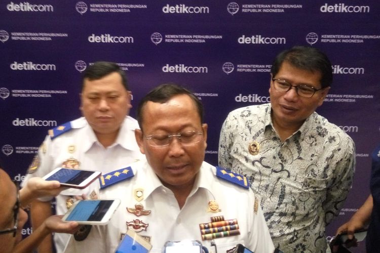 Dirjen Perhubungan Darat Kementerian Perhubungan Budi Setiyadi di Jakarta, Kamis (29/8/2019).