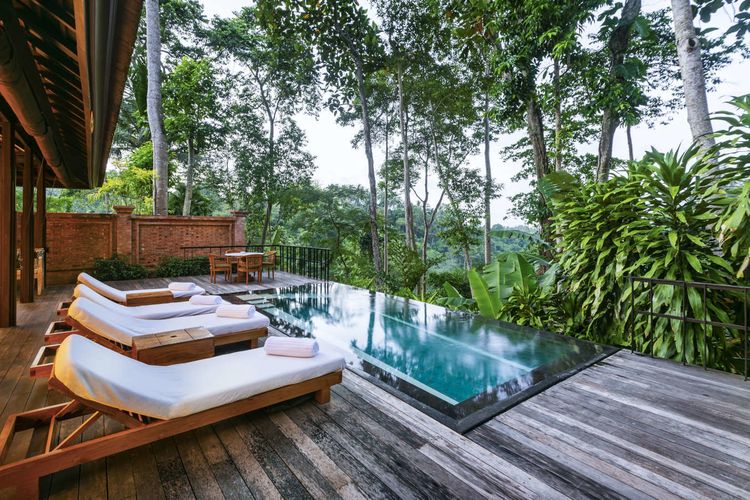 COMO Uma Ubud di Bali yang masuk daftar resor terbaik di dunia 2022 versi Readers' Choice Awards 2022.