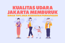 INFOGRAFIK: Kualitas Udara Jakarta Buruk, Simak Tips Menjaga Kesehatan Pernapasan