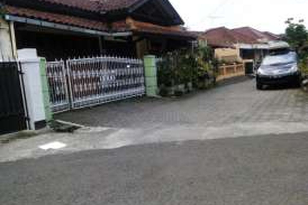 Rumah kontrakan milik Toeti Noezlar Soekarno di Jalan Mujaer Kaler, Kota Bandung.