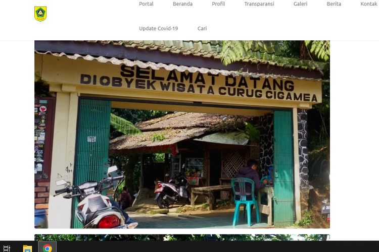 Curug Cigamea, Kabupaten Bogor, Jawa Barat