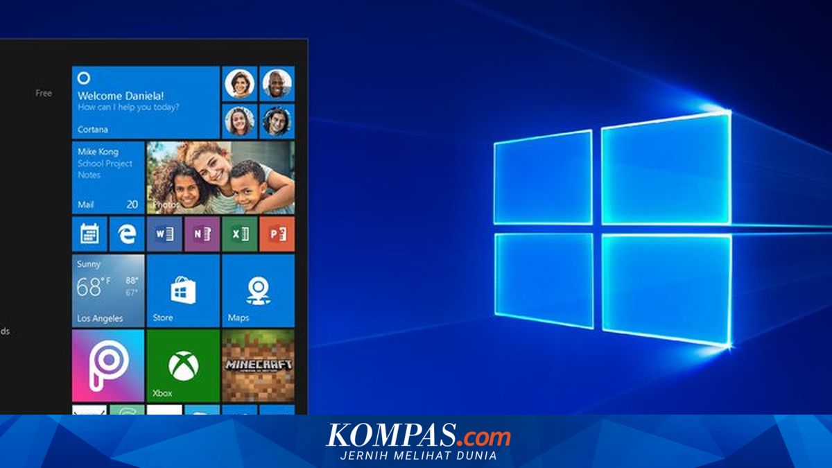 Cerita di Balik Wallpaper Ikonik Windows 10, Dibuat dengan Cara Tak Biasa