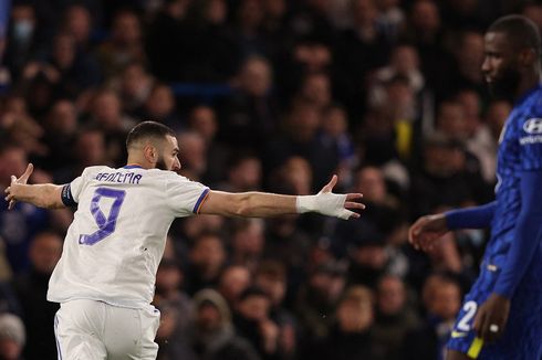 Hasil Chelsea Vs Madrid 1-3: Benzema Hat-trick, Rekor Thomas Tuchel Runtuh