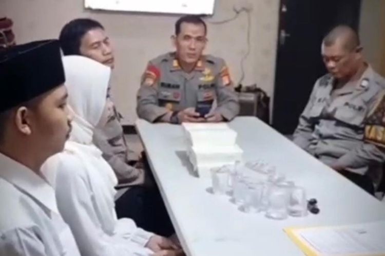 Curi Rp 5 Juta untuk Modal Nikah, Pengamen di Depok Gelar Akad Nikah di Mapolsek Cinere