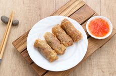 4 Cara Membuat Lumpia Kulit Tahu Bungkus Nori