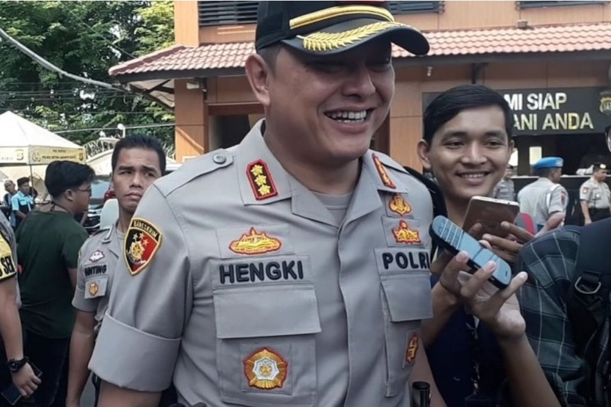 Kapolres Metro Jakarta Barat Kombes Pol Hengki Haryadi 