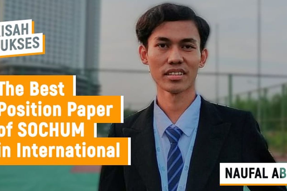 Salah satu mahasiswa Universitas Nusa Mandiri (UNM) program studi (prodi) Sistem Informasi, Fakultas Teknologi Informasi (FTI) Naufal Abdullah.
