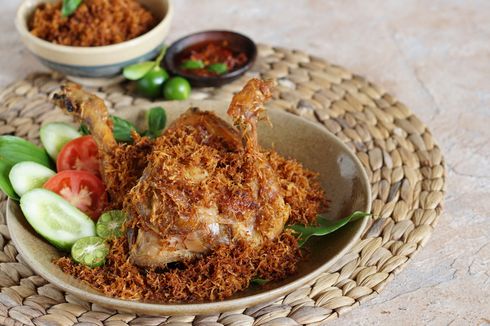 Resep Ayam Goreng Ungkep untuk Lauk Nasi Uduk