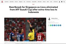 Wasit Piala AFF Indonesia vs Singapura Disorot Media Asing, Kartu Merahnya Dipertanyakan