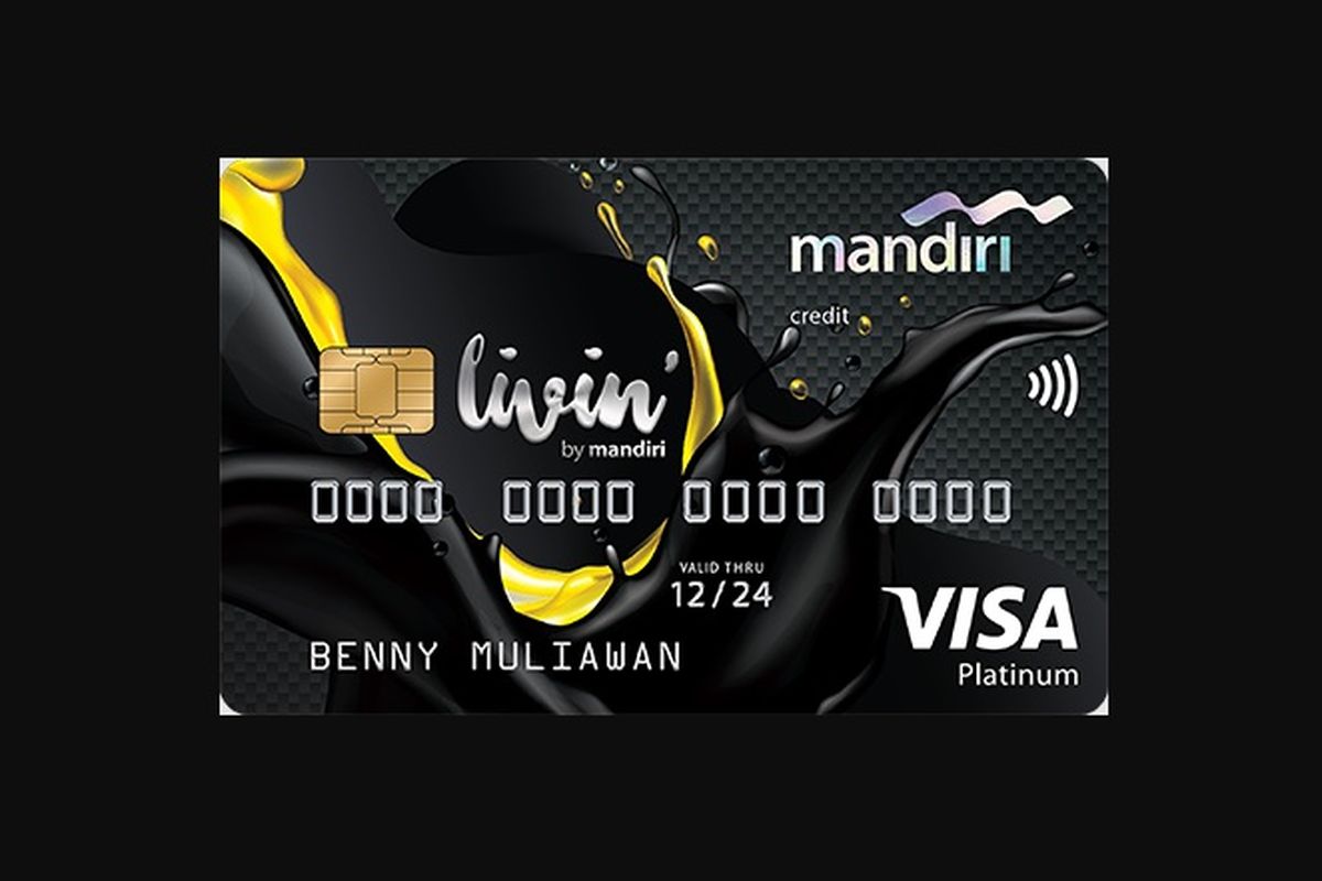 Cara mengajukan kartu kredit Mandiri secara online lewat aplikasi Livin' by Mandiri dan website resmi