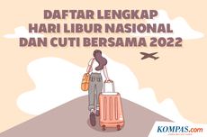 Daftar Libur Nasional dan Cuti Bersama Lebaran 2022