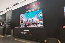 Hanya TV XLED Sharp Aquos FV1 Berukuran Besar yang Dijual di Indonesia, Kenapa?