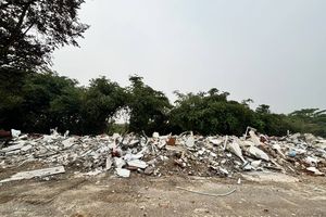 Penampakan Klaster Mewah Lapas Cibinong Kini Tinggal Puing, Masih Diawasi Inspektorat