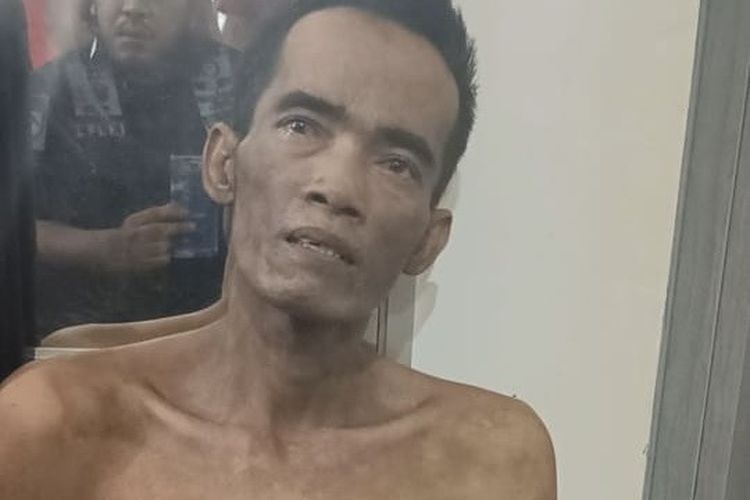 Agun Saufi (51), warga binaan kasus sodomi anak bawah umur yang dilaporkan kabur dari Lembaga Pemasyarakatan Pontianak telah kembali ditangkap.(DOK LAPAS PONTIANAK)