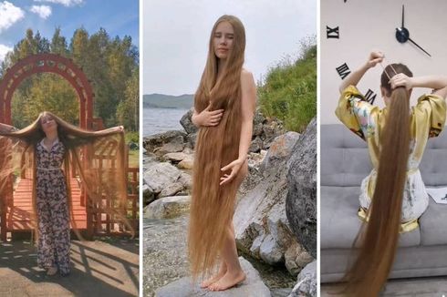 Rapunzel Rusia Ini Tidak Potong Rambut Selama 23 Tahun