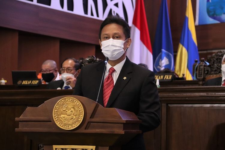 Indonesia's Health Minister Budi Gunadi Sadikin. 