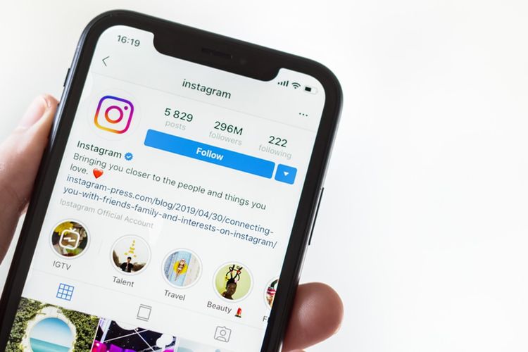 Ilustrasi Instagram.