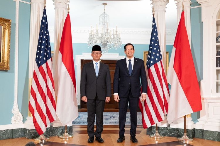 Bertemu Menlu AS, Menlu Sugiono: Indonesia Siap Evakuasi Sementara 1.000 Warga Palestina