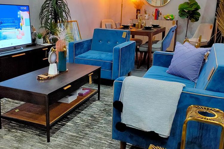 Nestudio memamerkan koleksi terbaru mereka, Velvety Teal. Hospitality Indonesia 2019 yang digelar selama empat hari (23-26/10/2019) di Jakarta International Expo Kemayoran.