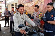 Semringahnya Anak Petani di Sukabumi, Motornya yang Dicuri Berhasil Ditemukan