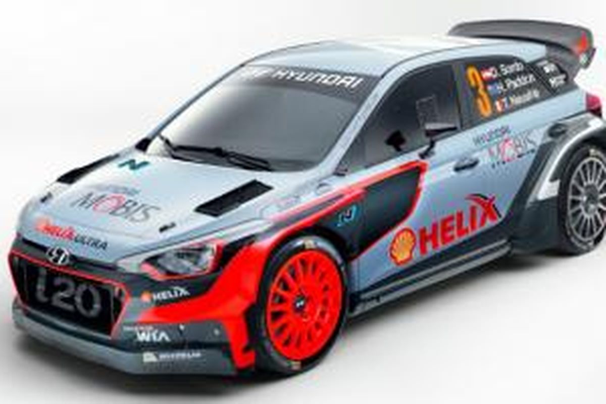 Hyundai i20 WRC generasi baru siap menantang di WRC musim 2016.