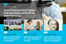 [POPULER TREN] Naik Mobil/Motor 250 Km Wajib PCR/Antigen | Bansos Bulan November