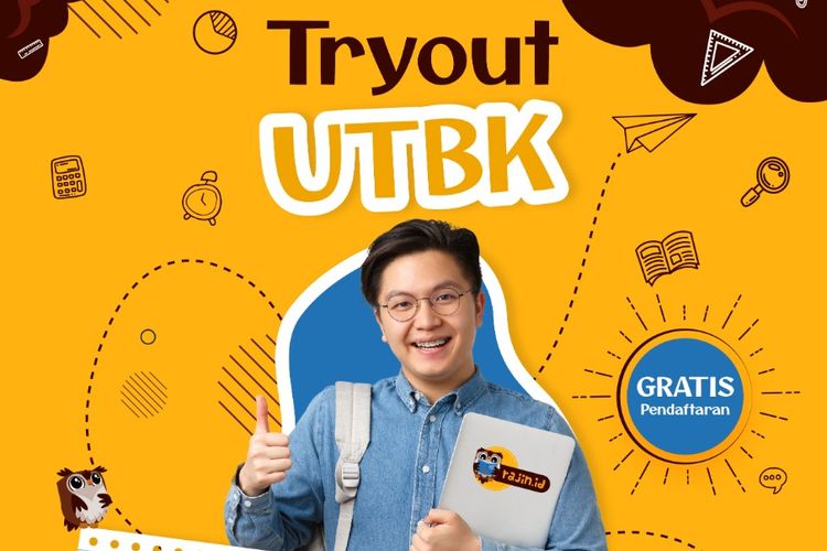 Ilustrasi Tryout UTBK Rajin.id