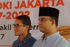 Usai Penetapan, Anies dan Sandi Gelar Syukuran di Posko Pemenangan