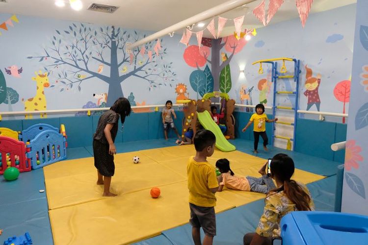 Pemkot Surabaya sudah mempersiapkan berbagai fasilitas ramah anak. 