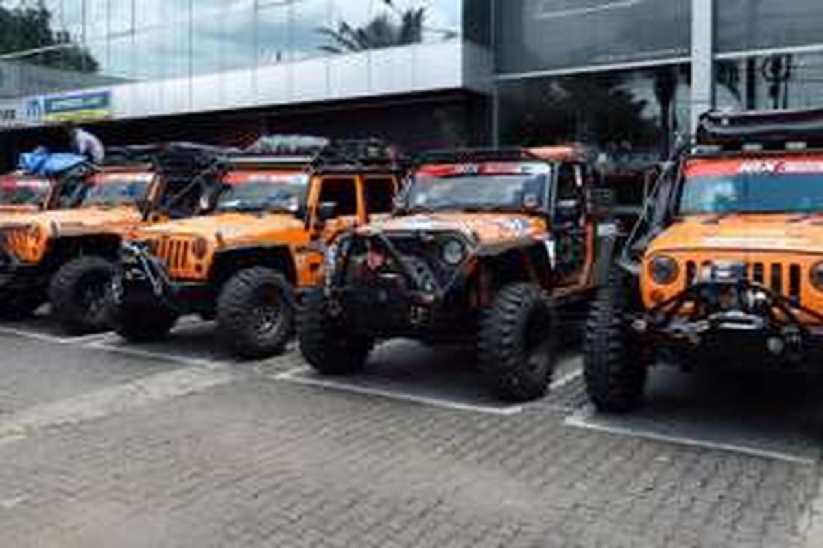 Garansindo kembali menyokong tim Mopar-Badak dalam ajang Indonesia Off-road Expedition 2016.