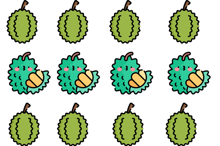 Cara mendapatkan emoji durian