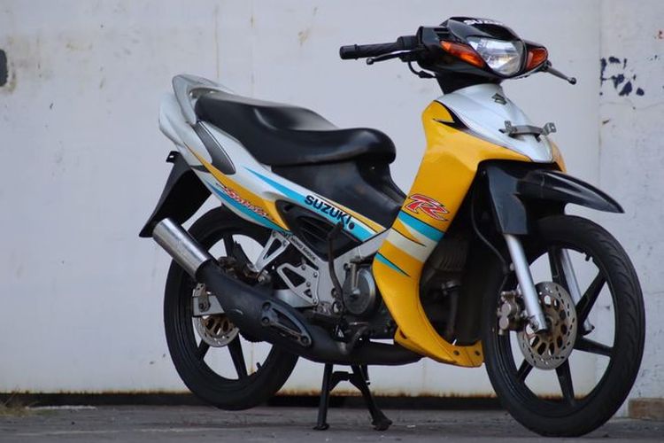 Ilustrasi motor bekas Suzuki Satria Hiu