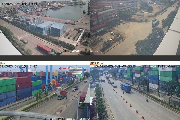 Setelah tiga hari kemacetan parah,  akhirnya area Tanjung Priok terurai pada Sabtu (19/4/2025) pagi. 