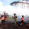 Hari Keempat, Kebakaran Lahan Gambut di Rokan Hulu Riau Belum Padam